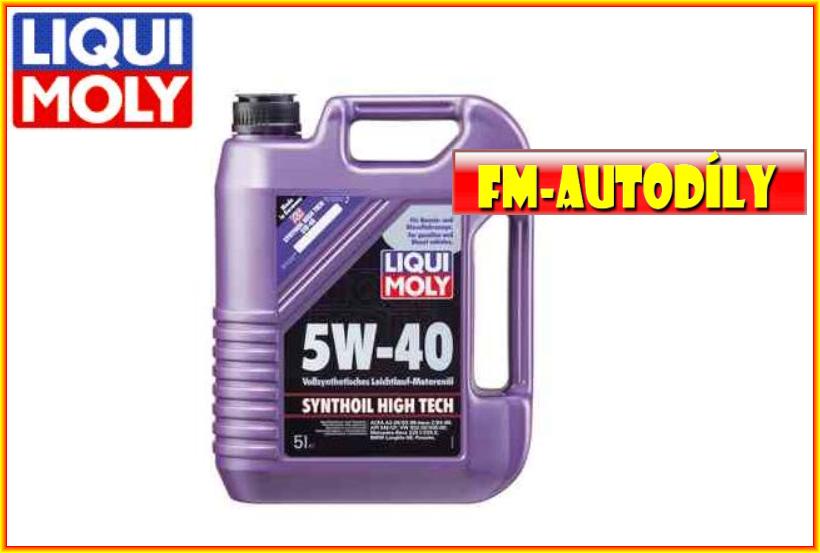 Olej 5W40 5L LIQUI MOLY Synth Oil High Tech